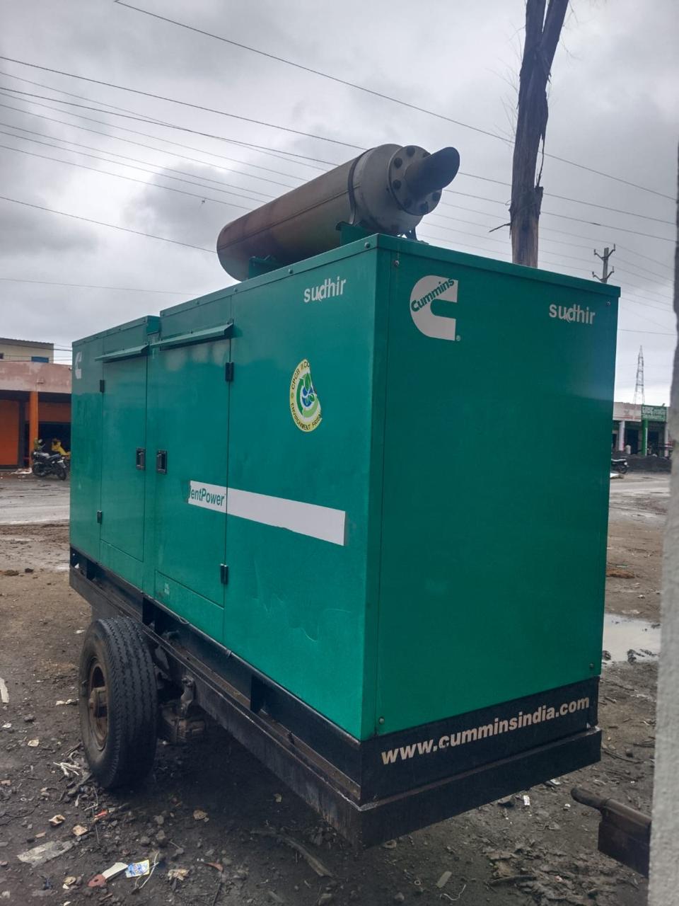 Generator unit close-up