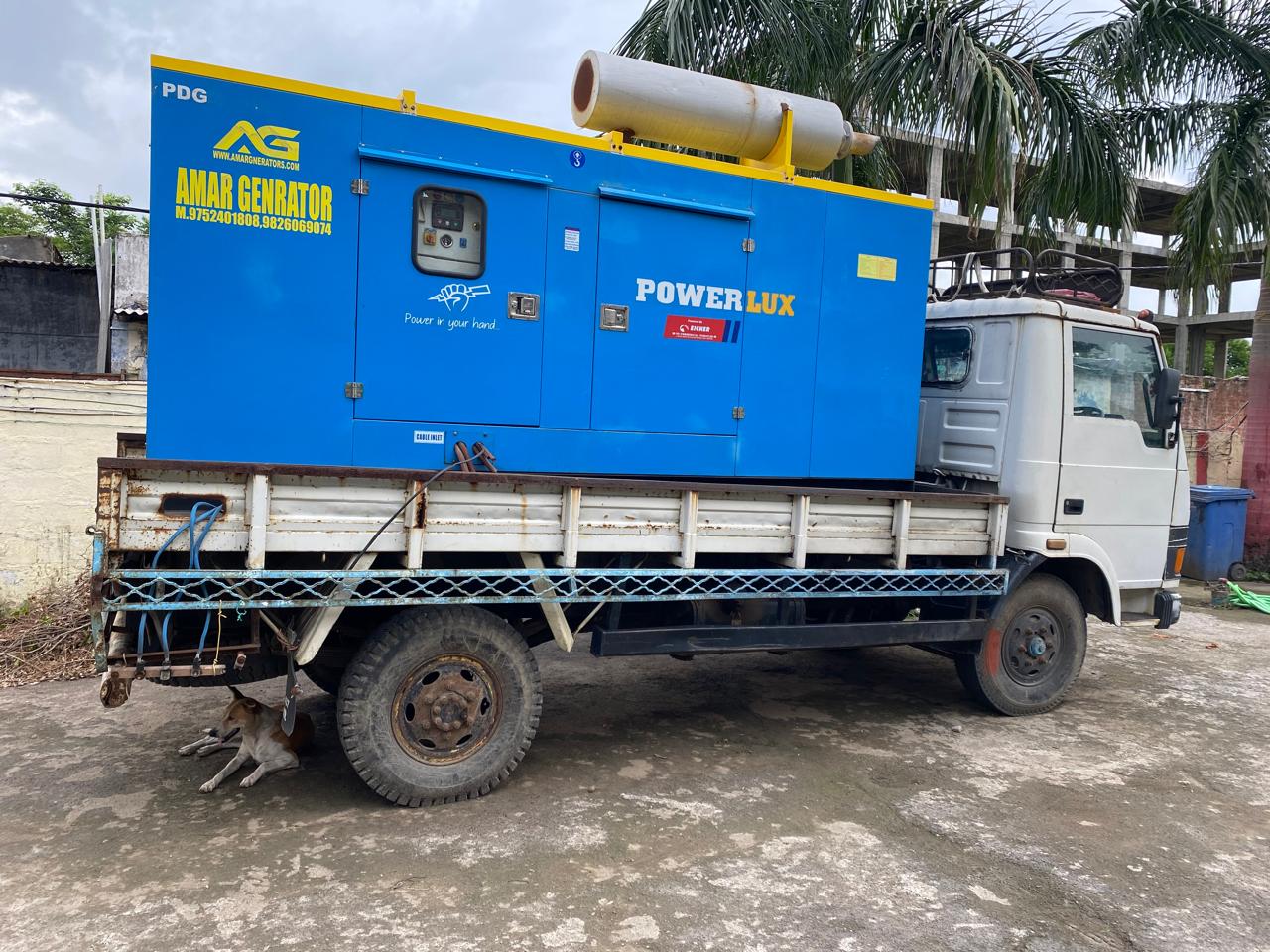 Heavy duty generator unit
