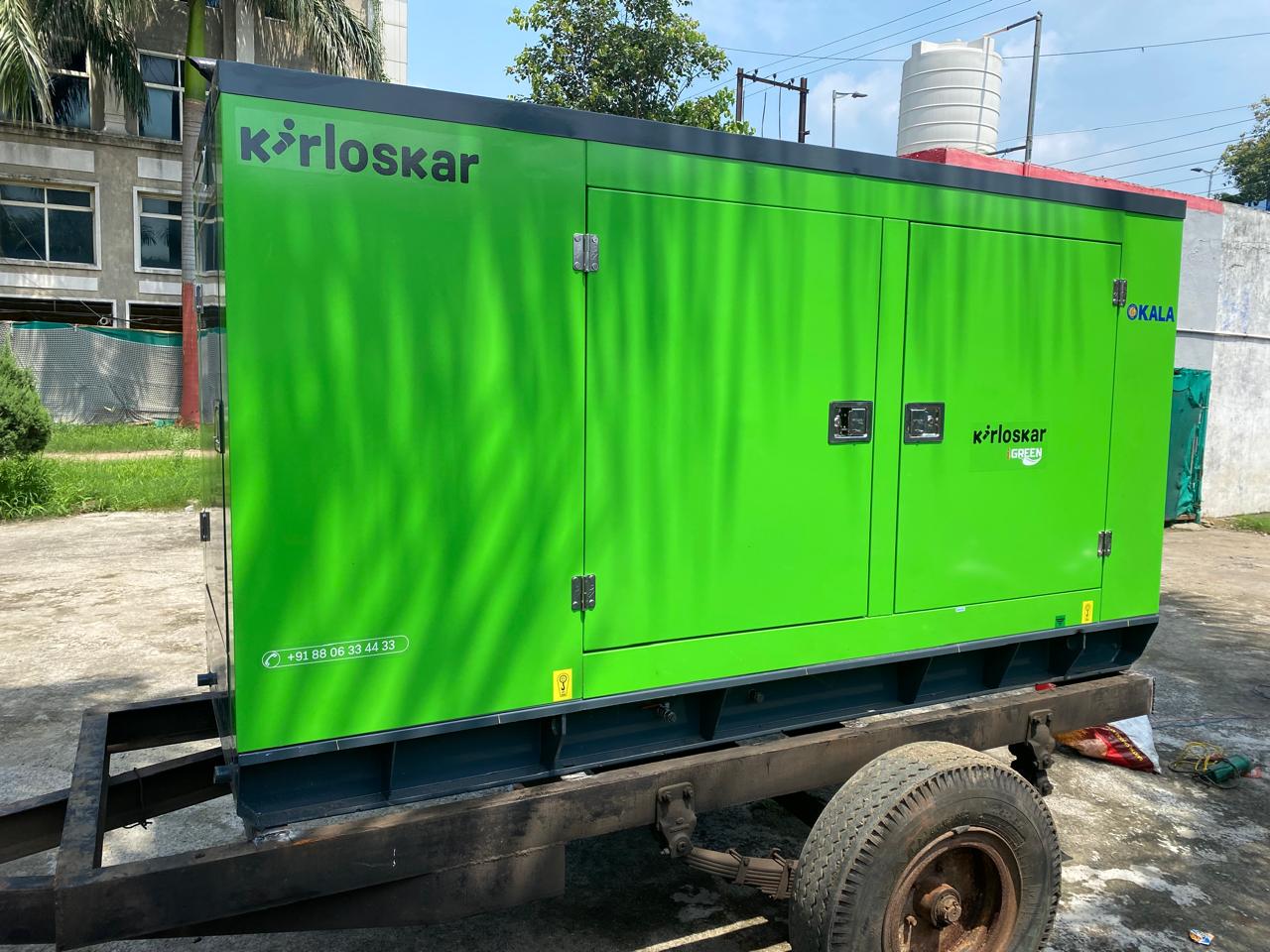 Generator unit close-up