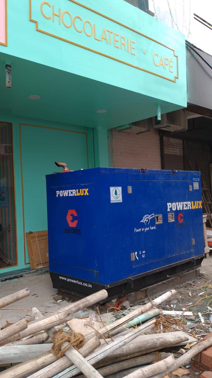 Generator unit close-up