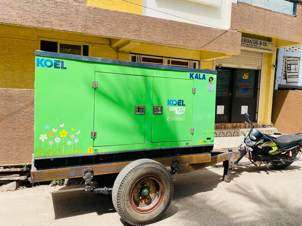 Generator unit close-up